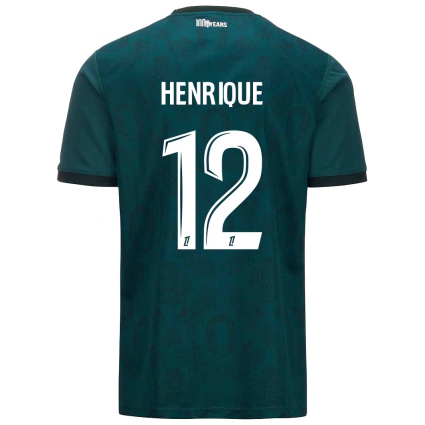 Mænd Caio Henrique #12 Mørkegrøn Udebane Spillertrøjer 2024/25 Trøje T-Shirt