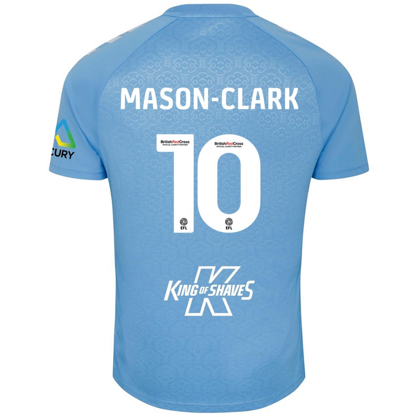 Kvinder Ephron Mason-Clark #10 Blå Hvid Hjemmebane Spillertrøjer 2024/25 Trøje T-Shirt