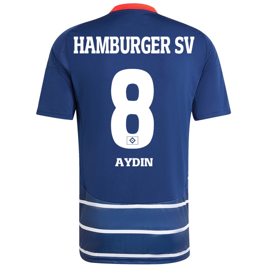 Kvinder Songül Aydin #8 Mørkeblå Udebane Spillertrøjer 2024/25 Trøje T-Shirt