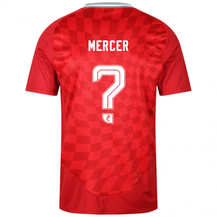 Børn Jamie Mercer #0 Rød Hjemmebane Spillertrøjer 2024/25 Trøje T-Shirt