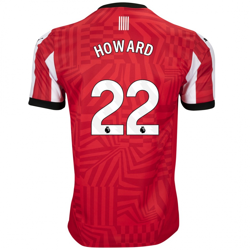 Børn Bethany-May Howard #22 Rød Hvid Hjemmebane Spillertrøjer 2024/25 Trøje T-Shirt