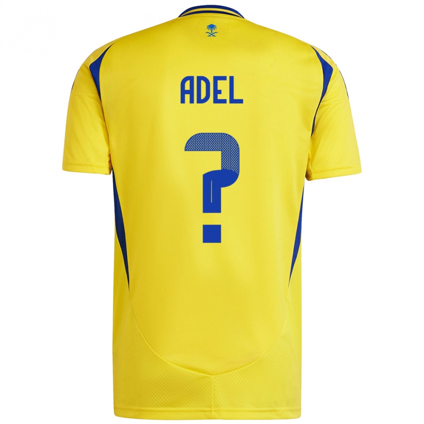 Børn Aida Adel #0 Gul Blå Hjemmebane Spillertrøjer 2024/25 Trøje T-Shirt