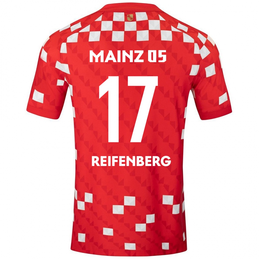 Børn Michelle Reifenberg #17 Hvid Rød Hjemmebane Spillertrøjer 2024/25 Trøje T-Shirt