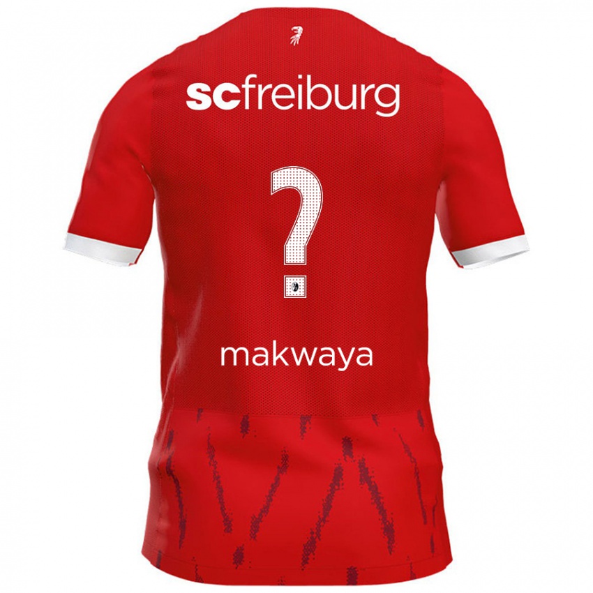 Børn Jayden Makwaya #0 Rød Hjemmebane Spillertrøjer 2024/25 Trøje T-Shirt