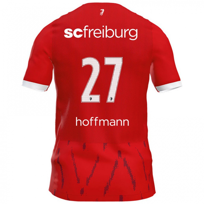 Børn Giovanna Hoffmann #27 Rød Hjemmebane Spillertrøjer 2024/25 Trøje T-Shirt