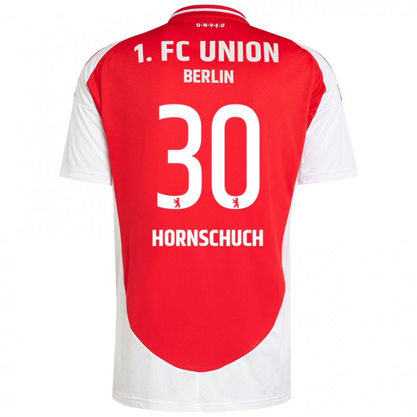 Børn Sarah Hornschuch #30 Rød Hvid Hjemmebane Spillertrøjer 2024/25 Trøje T-Shirt