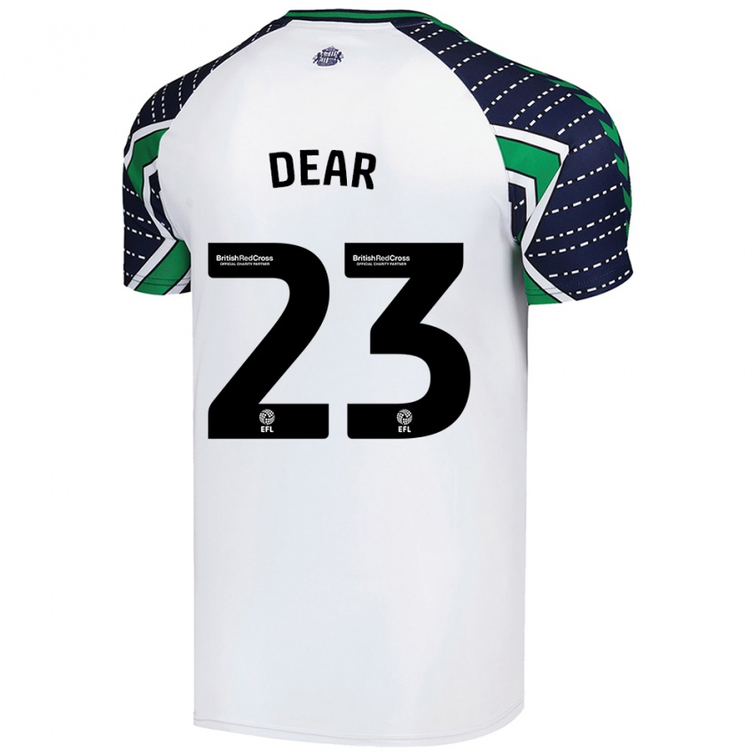 Børn Jenna Dear #23 Hvid Udebane Spillertrøjer 2024/25 Trøje T-Shirt