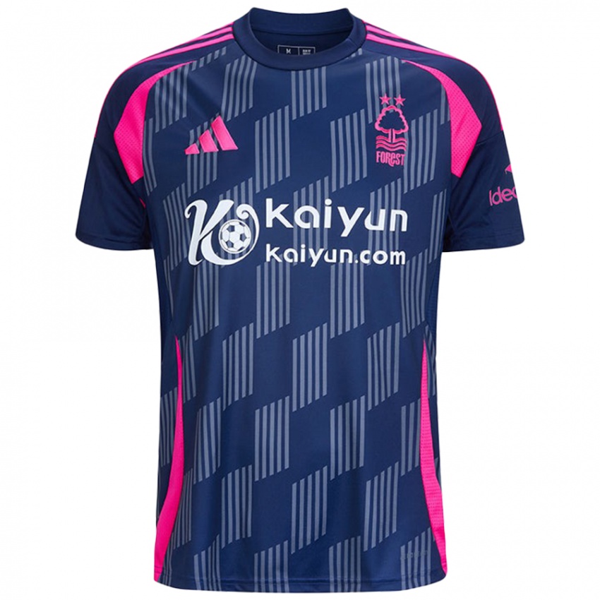 Børn Callum Hudson-Odoi #14 Kongeblå Pink Udebane Spillertrøjer 2024/25 Trøje T-Shirt