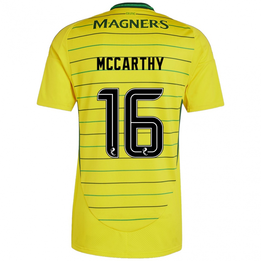 Børn James Mccarthy #16 Gul Udebane Spillertrøjer 2024/25 Trøje T-Shirt