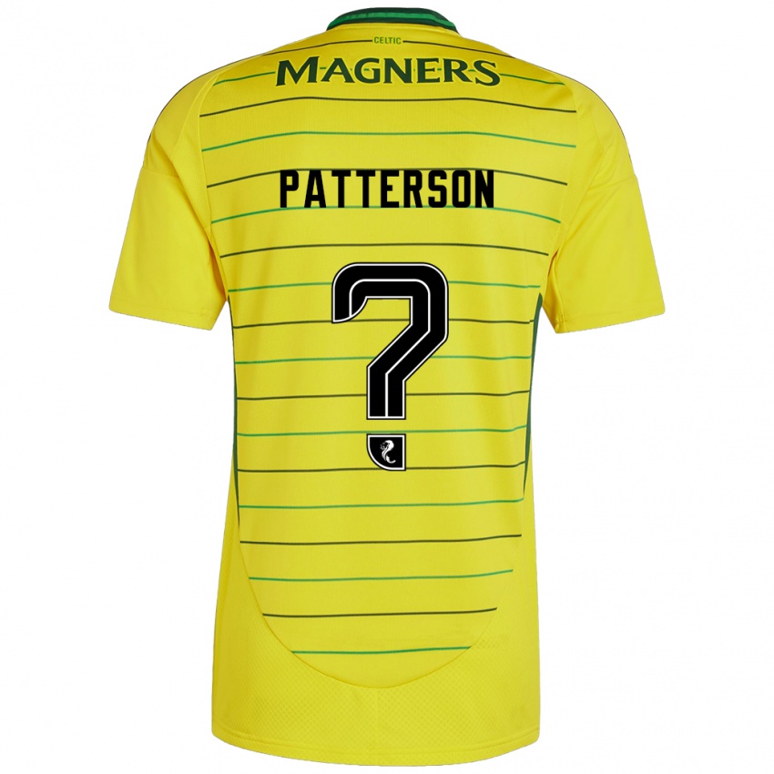 Børn Cameron Patterson #0 Gul Udebane Spillertrøjer 2024/25 Trøje T-Shirt