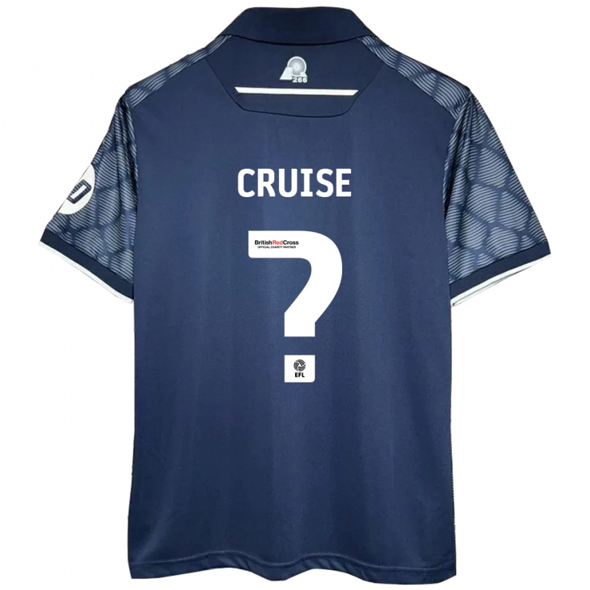 Børn George Cruise #0 Sort Udebane Spillertrøjer 2024/25 Trøje T-Shirt