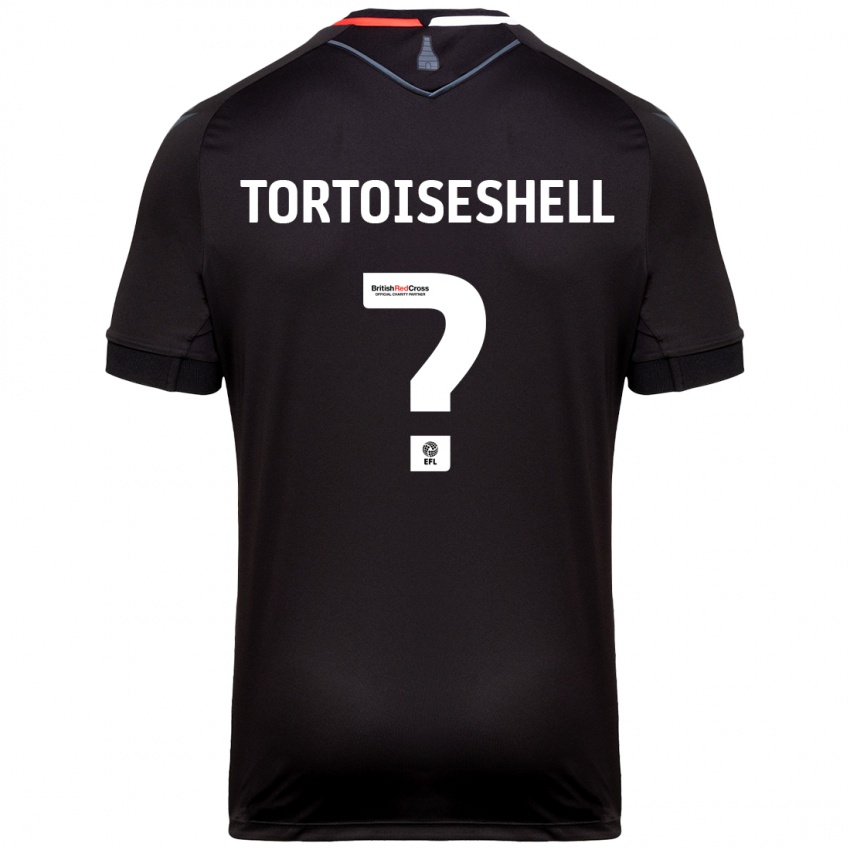 Børn Jenson Tortoiseshell #0 Sort Udebane Spillertrøjer 2024/25 Trøje T-Shirt