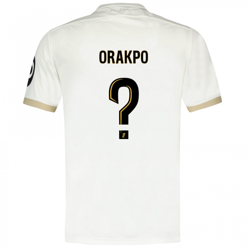 Børn Victor Orakpo #0 Hvidguld Udebane Spillertrøjer 2024/25 Trøje T-Shirt