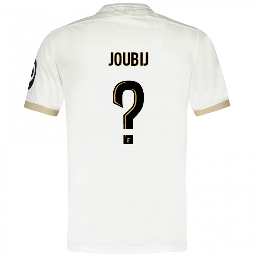 Børn Neil Joubij #0 Hvidguld Udebane Spillertrøjer 2024/25 Trøje T-Shirt