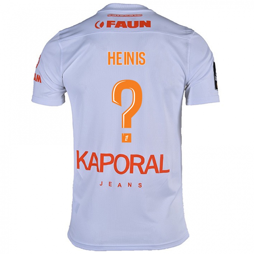 Børn Keahinui Heinis #0 Hvid Udebane Spillertrøjer 2024/25 Trøje T-Shirt