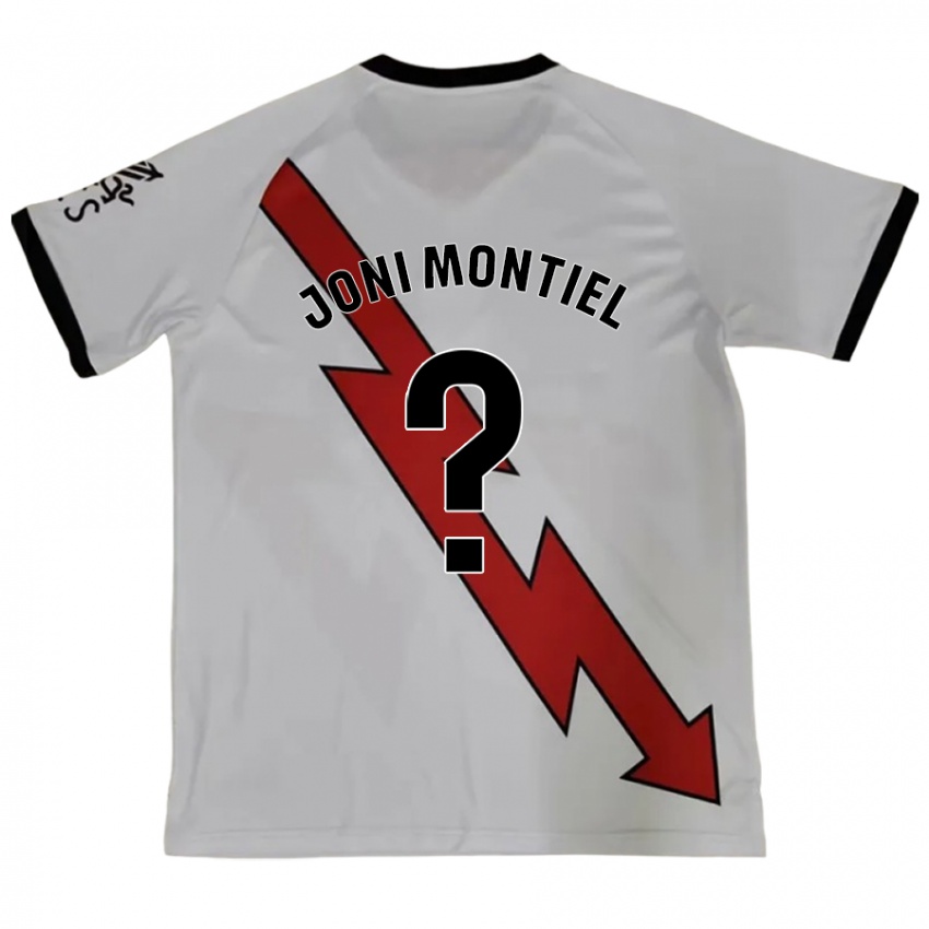 Børn Joni Montiel #0 Rød Udebane Spillertrøjer 2024/25 Trøje T-Shirt