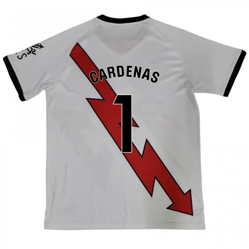 Børn Dani Cárdenas #1 Rød Udebane Spillertrøjer 2024/25 Trøje T-Shirt