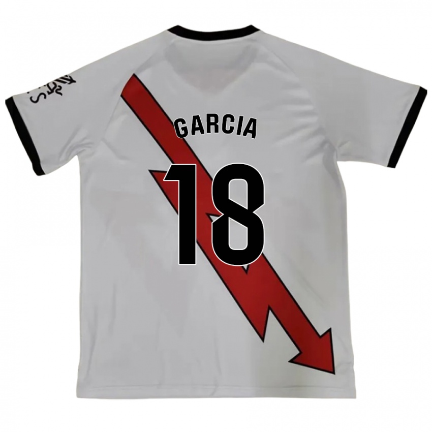 Børn Álvaro García #18 Rød Udebane Spillertrøjer 2024/25 Trøje T-Shirt