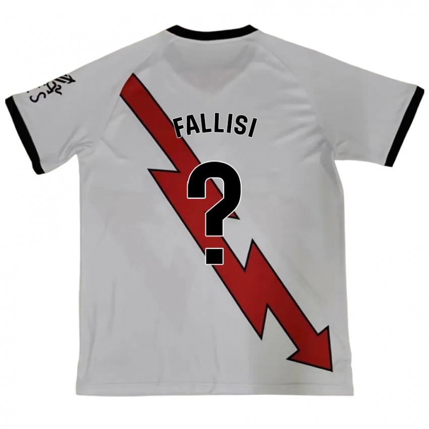 Børn Alessandro Fallisi #0 Rød Udebane Spillertrøjer 2024/25 Trøje T-Shirt