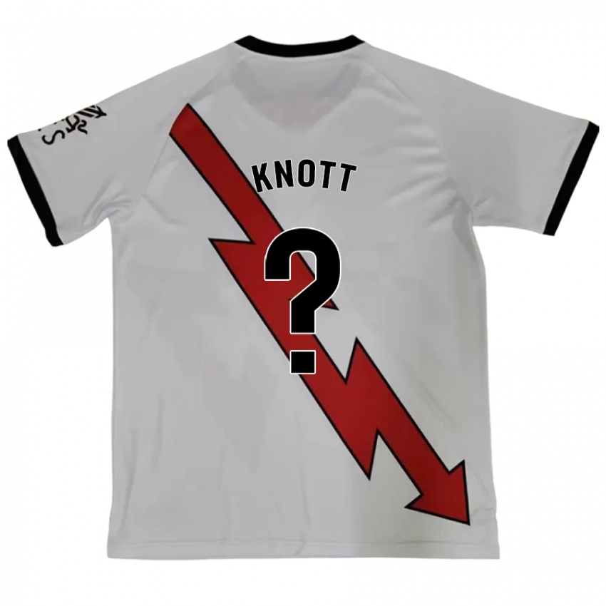 Børn Stezo Knott #0 Rød Udebane Spillertrøjer 2024/25 Trøje T-Shirt