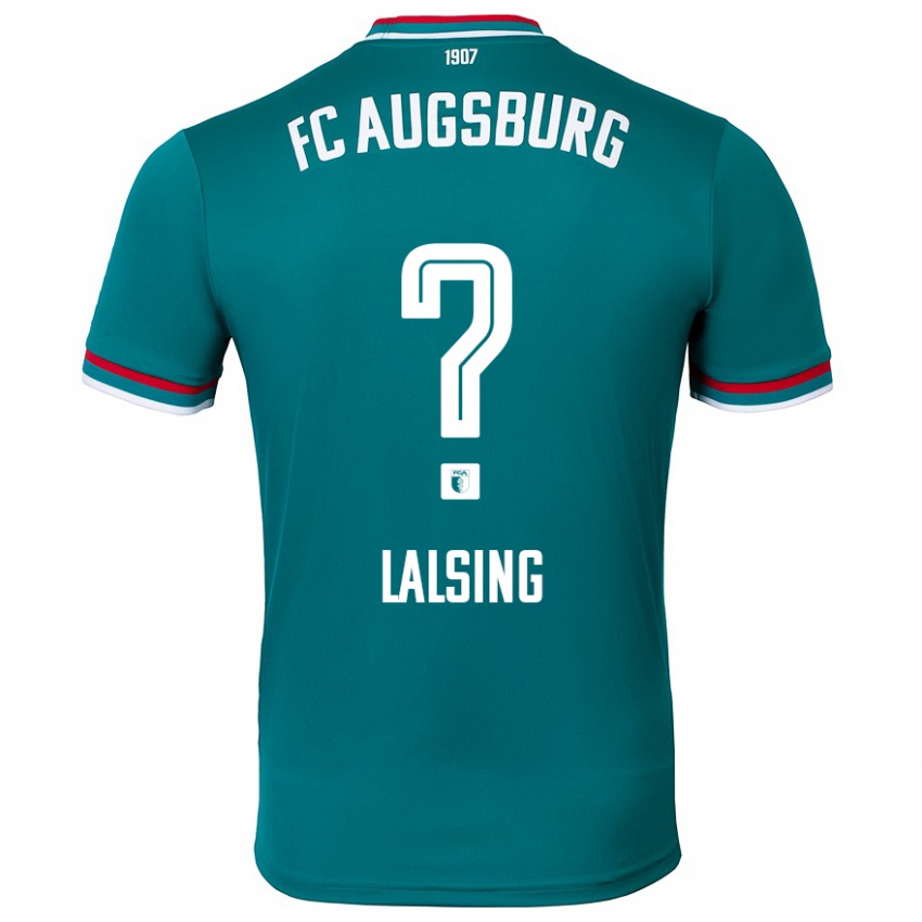 Børn Quentin Lalsing #0 Mørkegrøn Udebane Spillertrøjer 2024/25 Trøje T-Shirt