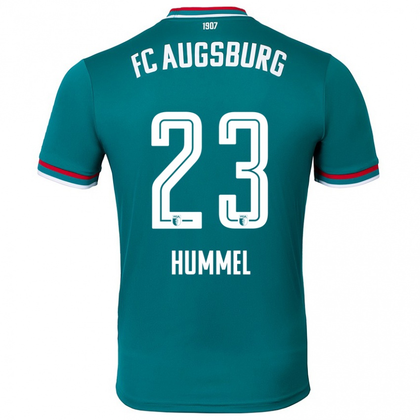 Børn Niklas Hummel #23 Mørkegrøn Udebane Spillertrøjer 2024/25 Trøje T-Shirt