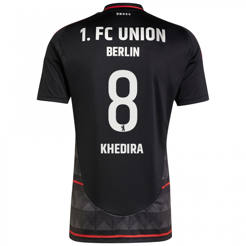 Børn Rani Khedira #8 Sort Udebane Spillertrøjer 2024/25 Trøje T-Shirt