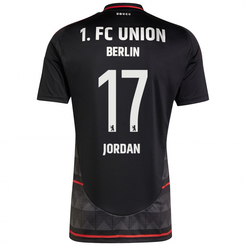 Børn Jordan #17 Sort Udebane Spillertrøjer 2024/25 Trøje T-Shirt