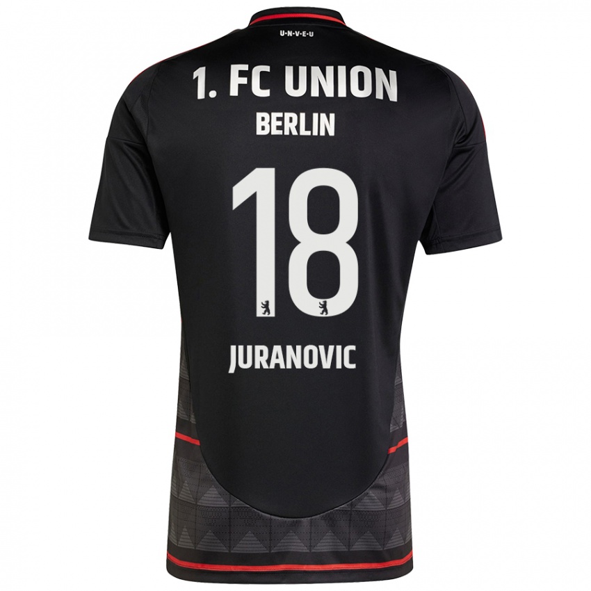 Børn Josip Juranovic #18 Sort Udebane Spillertrøjer 2024/25 Trøje T-Shirt