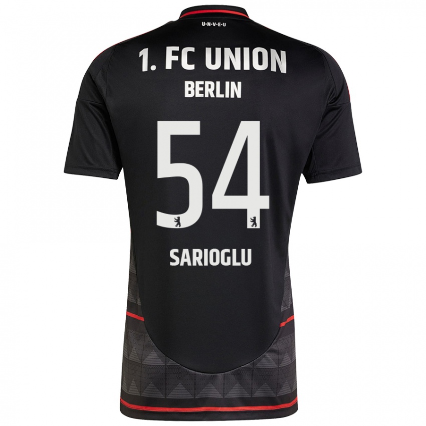 Børn Defne Sarıoğlu #54 Sort Udebane Spillertrøjer 2024/25 Trøje T-Shirt