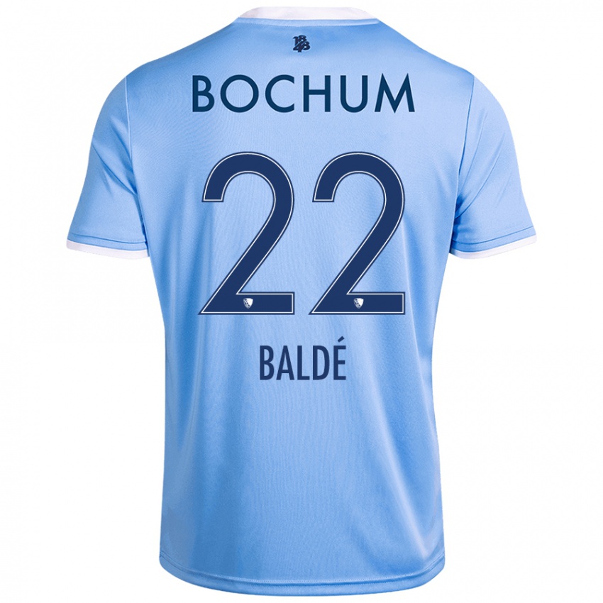 Børn Aliou Baldé #22 Himmelblå Udebane Spillertrøjer 2024/25 Trøje T-Shirt