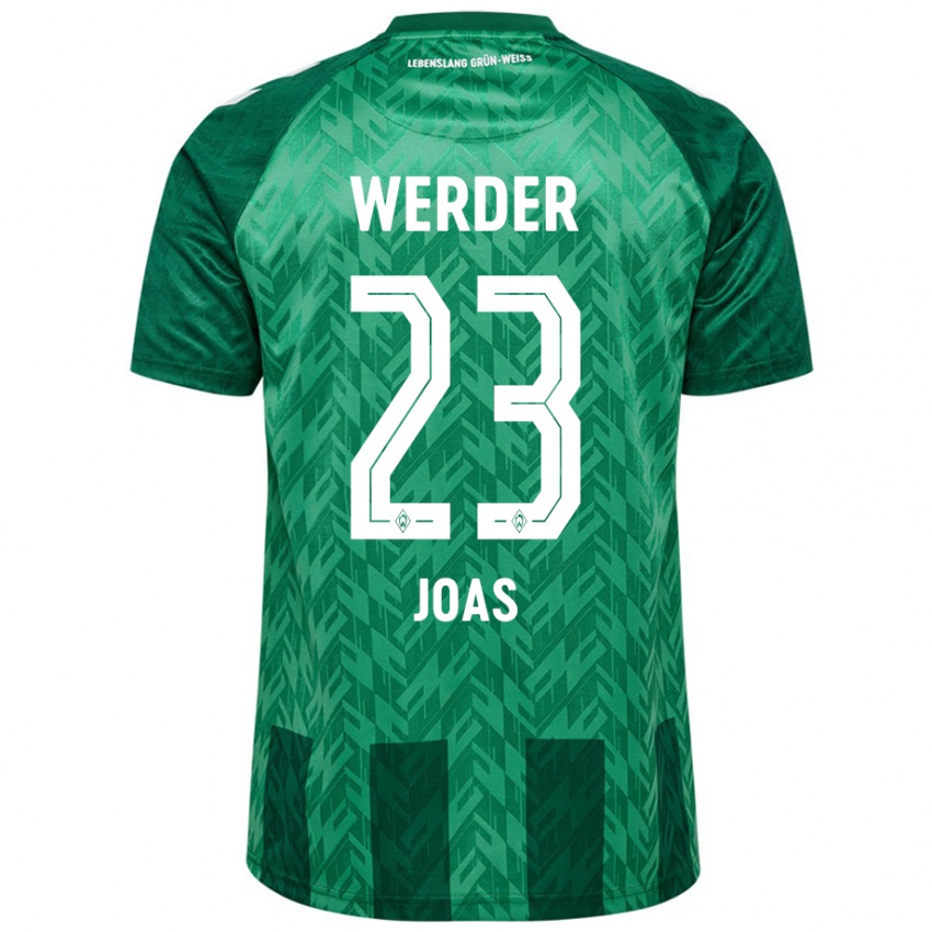 Mænd Julius Joas #23 Grøn Hjemmebane Spillertrøjer 2024/25 Trøje T-Shirt