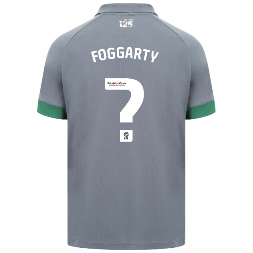 Mænd Corey Foggarty #0 Mørkegrå Udebane Spillertrøjer 2024/25 Trøje T-Shirt