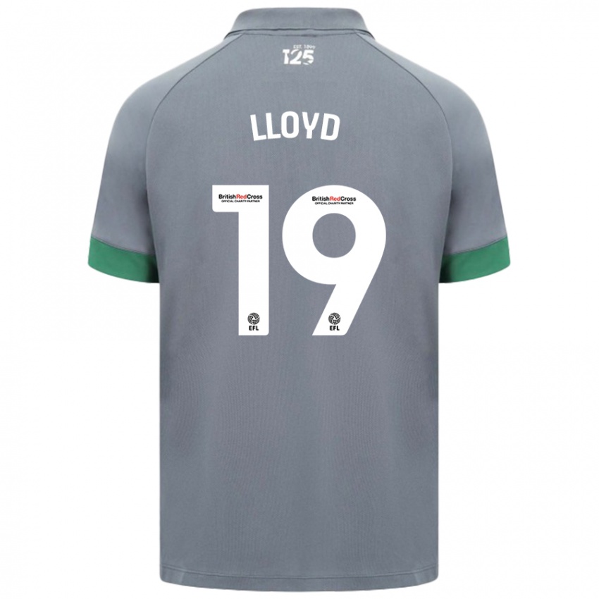 Mænd Madison Lloyd #19 Mørkegrå Udebane Spillertrøjer 2024/25 Trøje T-Shirt