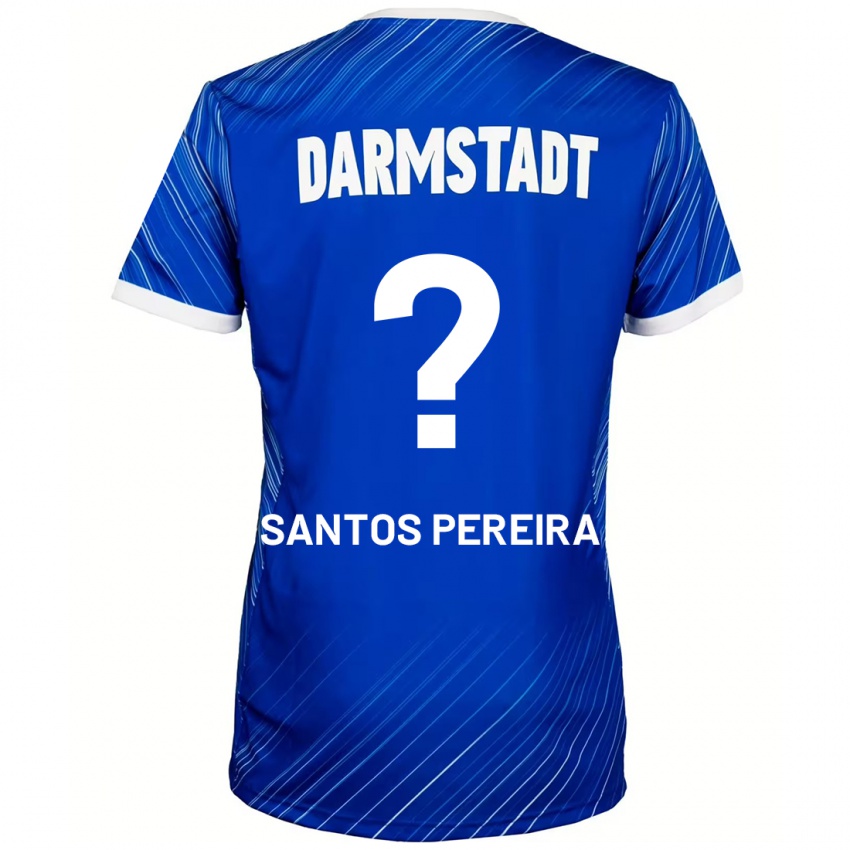 Kvinder Diogo Dos Santos Pereira #0 Blå Hvid Hjemmebane Spillertrøjer 2024/25 Trøje T-Shirt