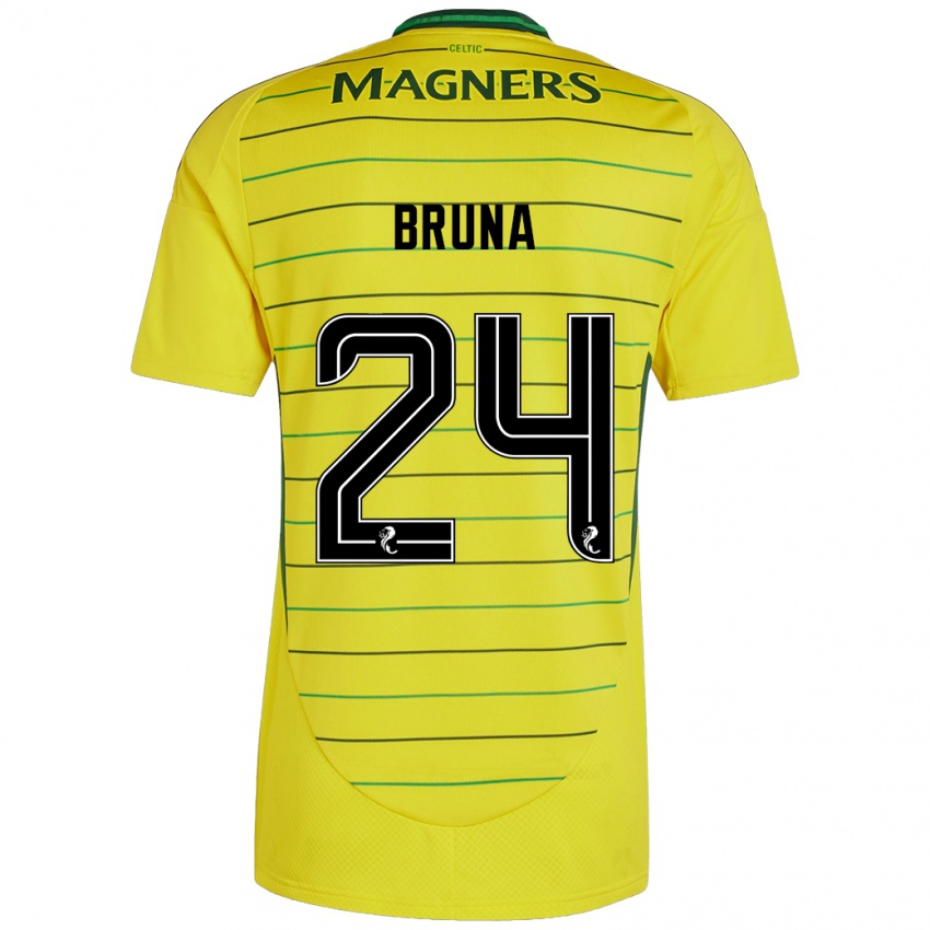 Kvinder Bruna Lourenço #24 Gul Udebane Spillertrøjer 2024/25 Trøje T-Shirt