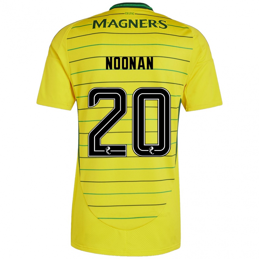 Kvinder Saoirse Noonan #20 Gul Udebane Spillertrøjer 2024/25 Trøje T-Shirt