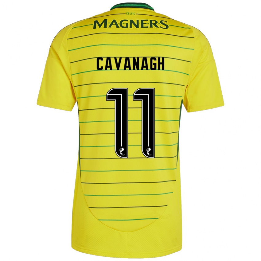 Kvinder Colette Cavanagh #11 Gul Udebane Spillertrøjer 2024/25 Trøje T-Shirt