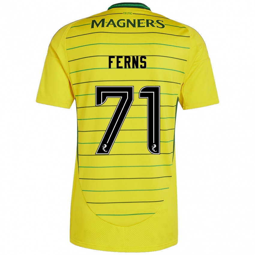 Kvinder Abbie Ferns #71 Gul Udebane Spillertrøjer 2024/25 Trøje T-Shirt