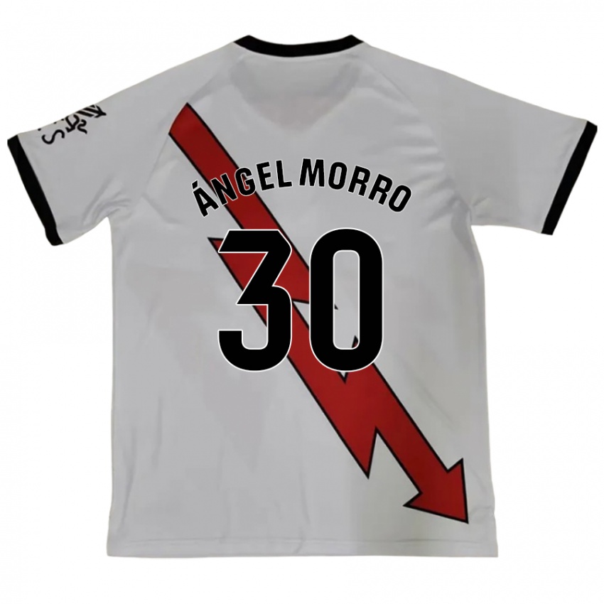 Kvinder Miguel Ángel Morro #30 Rød Udebane Spillertrøjer 2024/25 Trøje T-Shirt