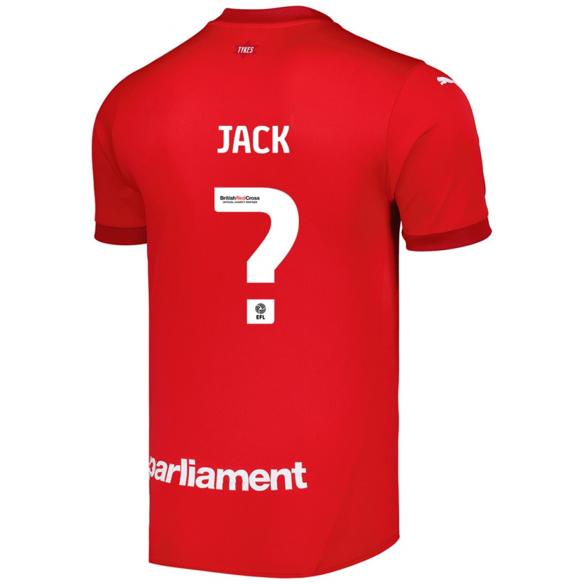 Børn Jack Woodcock #0 Rød Hjemmebane Spillertrøjer 2024/25 Trøje T-Shirt