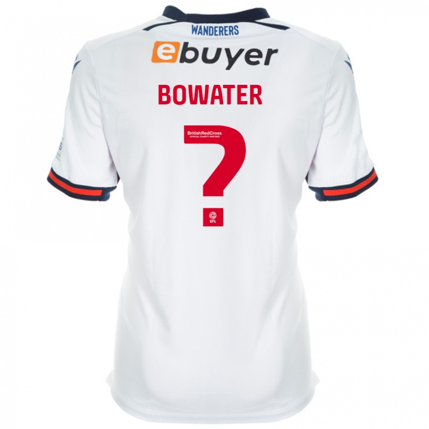 Børn Madison Bowater #0 Hvid Hjemmebane Spillertrøjer 2024/25 Trøje T-Shirt