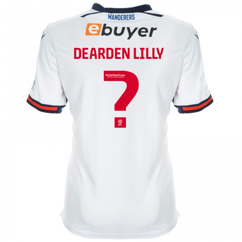 Børn Jessica Dearden-Lilly #0 Hvid Hjemmebane Spillertrøjer 2024/25 Trøje T-Shirt