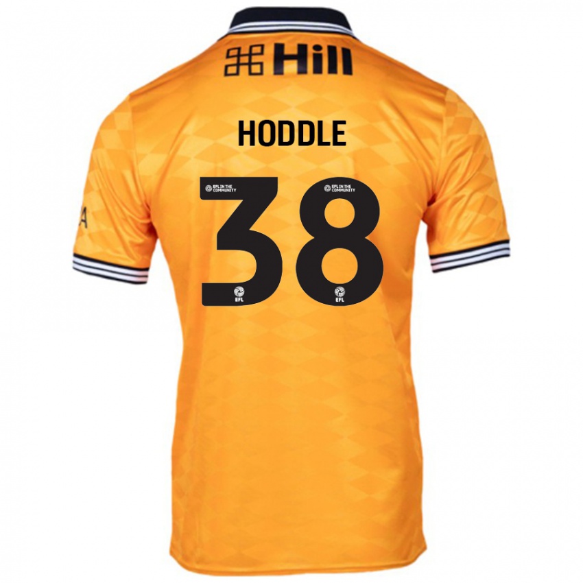 Børn George Hoddle #38 Orange Hjemmebane Spillertrøjer 2024/25 Trøje T-Shirt