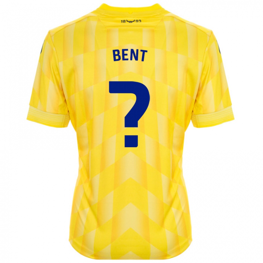 Børn Stephaney Bent #0 Gul Hjemmebane Spillertrøjer 2024/25 Trøje T-Shirt