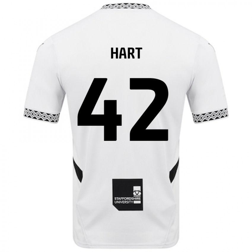 Børn Sam Hart #42 Hvid Hjemmebane Spillertrøjer 2024/25 Trøje T-Shirt