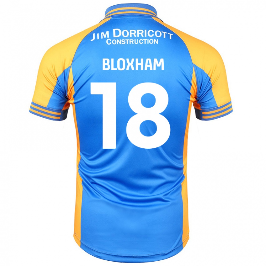 Børn Tom Bloxham #18 Blå Rav Hjemmebane Spillertrøjer 2024/25 Trøje T-Shirt