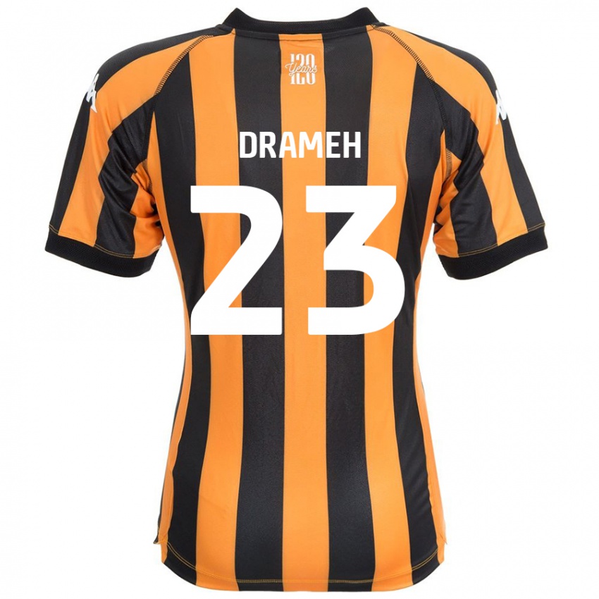 Børn Cody Drameh #23 Sort Rav Hjemmebane Spillertrøjer 2024/25 Trøje T-Shirt