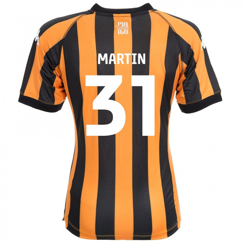 Børn Faith Martin #31 Sort Rav Hjemmebane Spillertrøjer 2024/25 Trøje T-Shirt