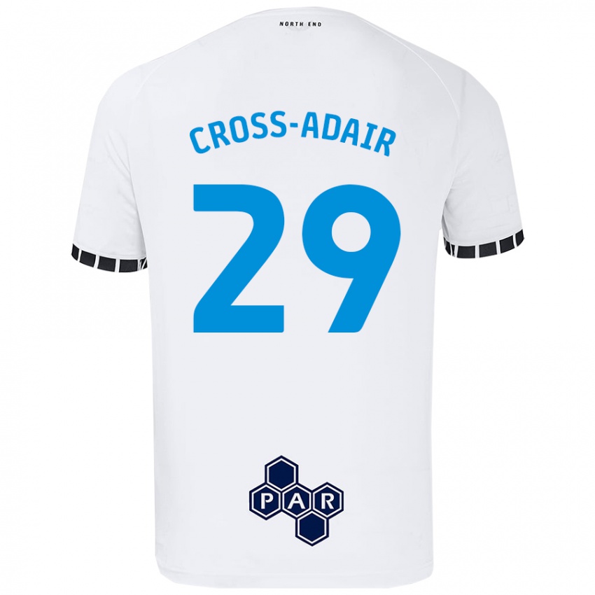 Børn Finlay Cross-Adair #29 Hvid Hjemmebane Spillertrøjer 2024/25 Trøje T-Shirt